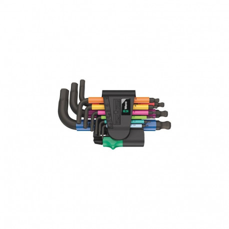 Wera 05133164001 hex key L-shaped hex key set Metric 9 pc(s)