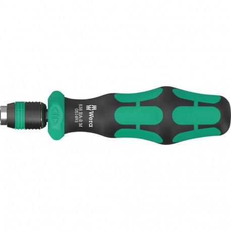 Wera Bitholding screwdriver with ratchet functionality