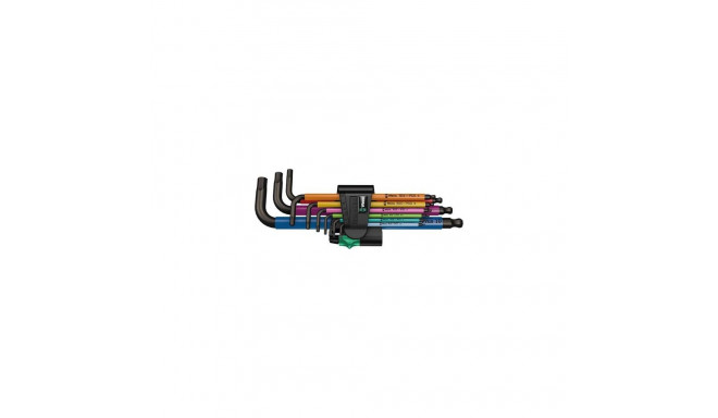 Wera 05022669001 hex key L-shaped hex key Metric 9 pc(s)