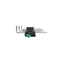 Wera 950/9 Hex-Plus 1 L-shaped hex key set Metric 9 pc(s)
