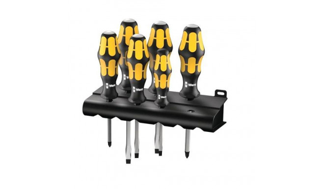 Wera 932/6 Kraftform Set Standard screwdriver