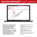 Displex PRIVACY SAFE magnetic 2-way privacy filter for Laptop/ Notebook 15,6&#039;&#039; (16
