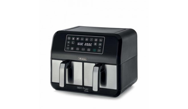 Ariete 4624/00 Double 8 L 1700 W Hot air fryer Black, Silver