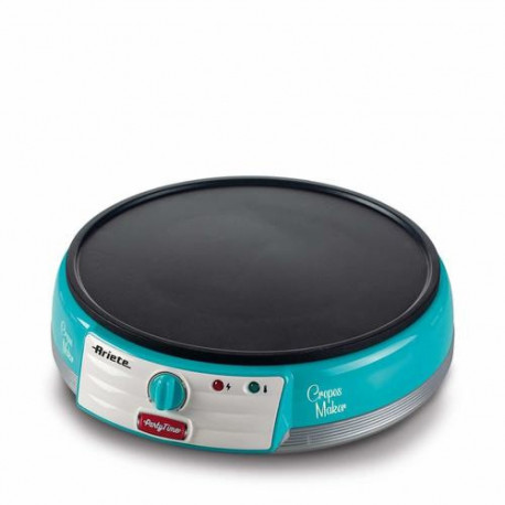 Ariete 0202/01 crepe maker 1 crepe(s) 1000 W Blue, Silver, White