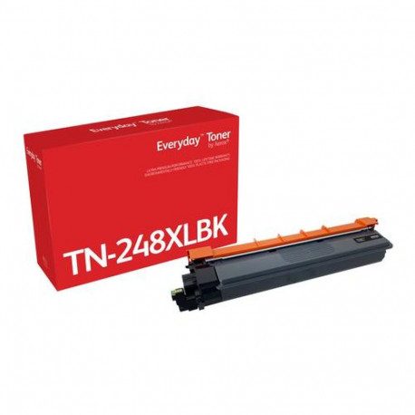 Everyday™ Black Toner by Xerox compatible with Brother TN248XLBK, High capacity
