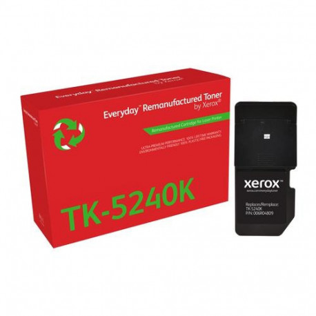 Everyday™ Black Remanufactured Toner by Xerox compatible with Kyocera TK-5240K, Standard capacity