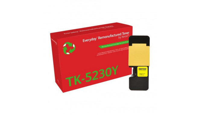 Everyday Remanufactured Everyday™ Yellow Remanufactured Toner by Xerox compatible with Kyocera TK-52