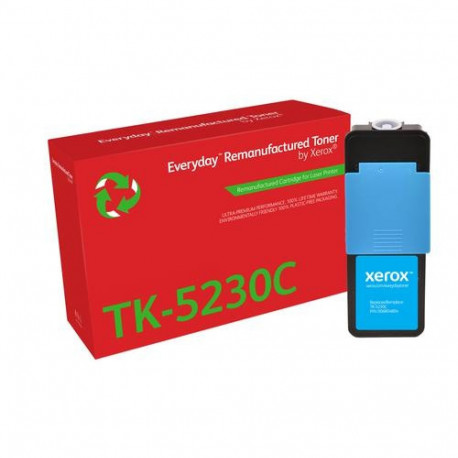Everyday™ Cyan Remanufactured Toner by Xerox compatible with Kyocera TK-5230C, Standard capacity