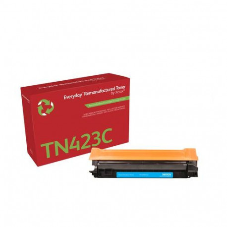 Everyday™ Cyan Remanufactured Toner by Xerox compatible with Brother TN423C, High capacity