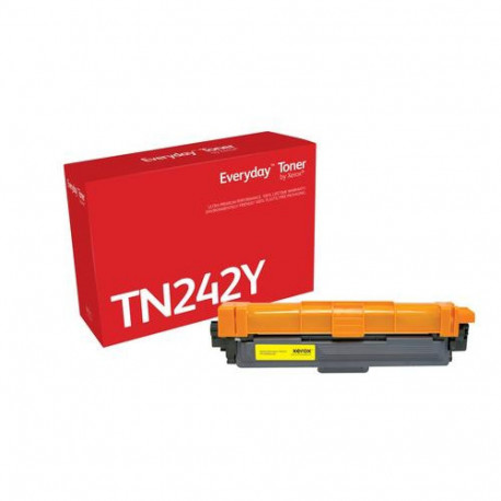 Everyday™ Yellow Toner by Xerox compatible with Brother TN242Y, Standard capacity