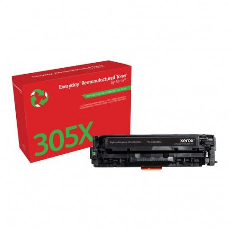 Everyday™ Black Remanufactured Toner by Xerox compatible with HP 305X (CE410X), High capacity