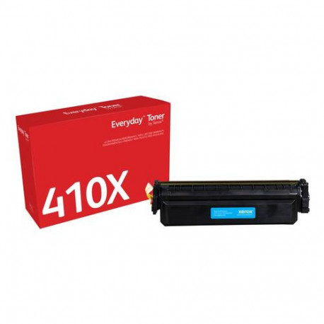 EverydayTM Cyan Toner by Xerox compatible with HP 410X (CF411X), High capacity