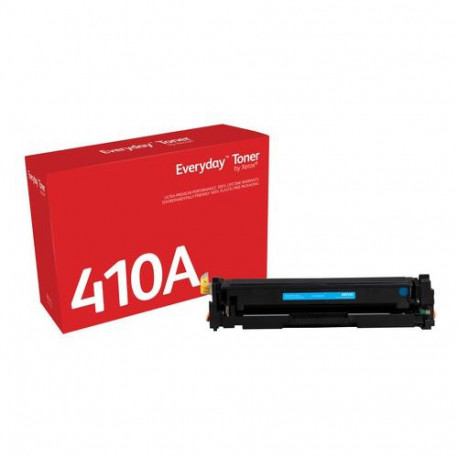 EverydayTM Cyan Toner by Xerox compatible with HP 410A (CF411A), Standard capacity