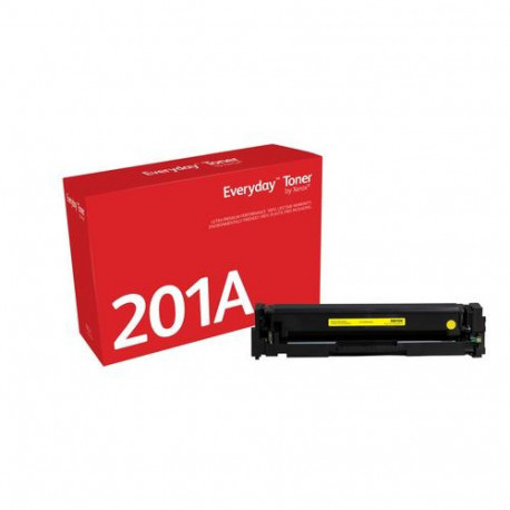 EverydayTM Yellow Toner by Xerox compatible with HP 201A (CF402A), Standard capacity