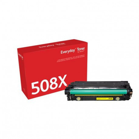 EverydayTM Yellow Toner by Xerox compatible with HP 508X (CF362X), High capacity