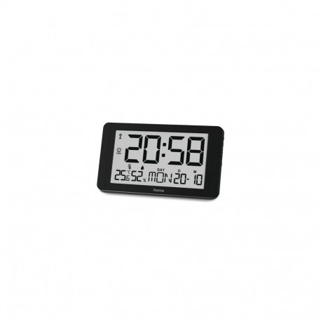 Hama 00222215 wall/table clock Digital clock Rectangle Black