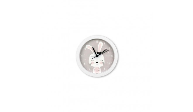 Hama Maui Analog clock Round Grey, White