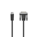 Hama 00205018 video cable adapter 1.5 m HDMI Type A (Standard) DVI-D Black