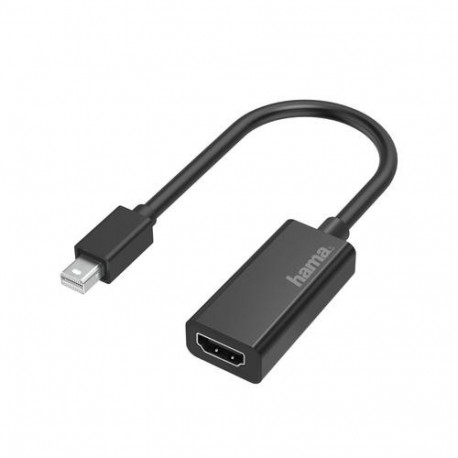Hama 00200332 video cable adapter Mini DisplayPort HDMI Black