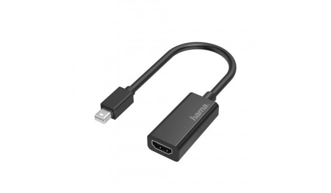 Hama 00200332 video cable adapter Mini DisplayPort HDMI Black