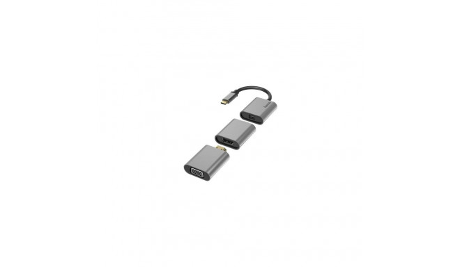 Hama 00200306 USB graphics adapter 4096 x 2160 pixels Grey