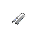 Hama 00200141 interface hub USB 3.2 Gen 1 (3.1 Gen 1) Type-A 5000 Mbit/s Grey