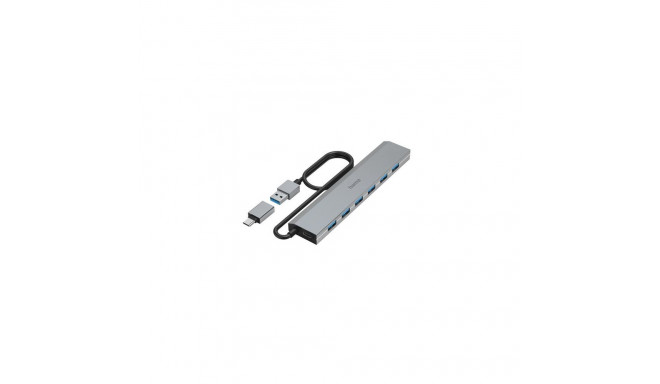 Hama 00200137 interface hub USB 3.2 Gen 1 (3.1 Gen 1) Type-A + Type-C 5000 Mbit/s Anthracite