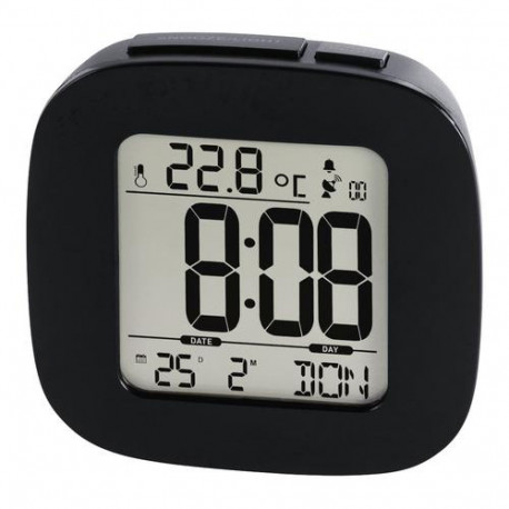 Hama RC 45 Digital alarm clock Black