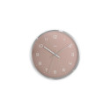 Hama Fiji Radio-controlled clock Circle Pink, Silver