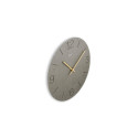 Hama Crete Quartz clock Round Grey