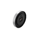 Hama Sicily Quartz clock Circle Black, Silver