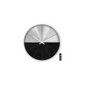 Hama Sicily Quartz clock Circle Black, Silver