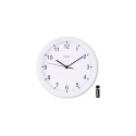Hama Elba Quartz clock Round White