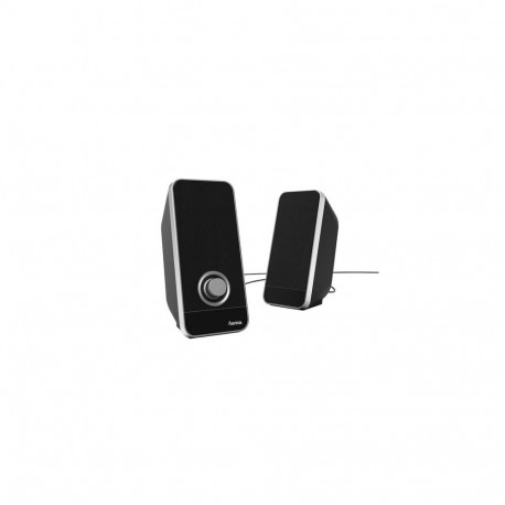 Hama Sonic LS-206 Black, Silver 6 W