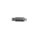Hama Laeta Twin, 32GB USB flash drive USB Type-A 2.0 Grey