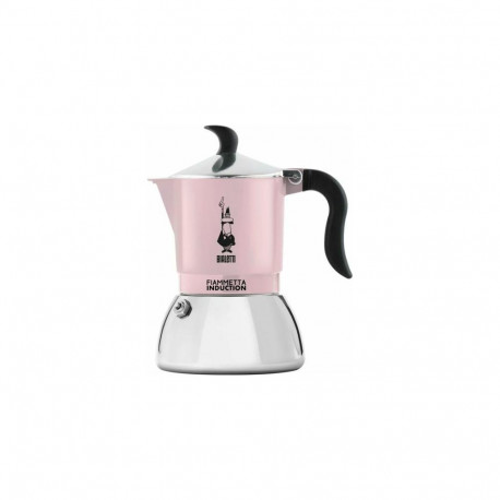 Bialetti 6585 Moka pot 0.09 L Black, Pink, Silver