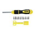 Stanley Multibit Ratchet Screwdriver + 10 Bits