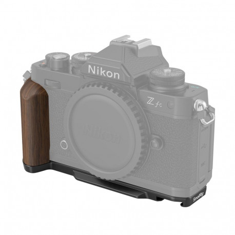 SmallRig 4802 Wooden L Shape Grip for Nikon Z fc (Black)