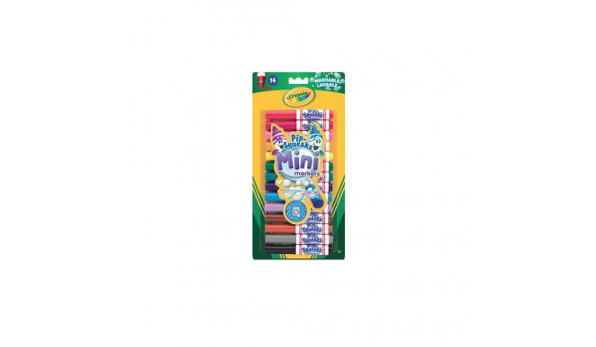 CRAYOLA Pipsqueaks mini markers, 14 pcs