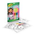 CRAYOLA GABBY´S DOLLHOUSE Värvimis- ja tegevusraamat