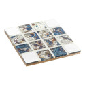 Костер DKD Home Decor Смола Деревянный MDF (6 pcs)
