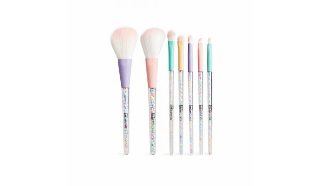 Set of Make-up Brushes IDC Institute Candy Synthetic (7 pcs)