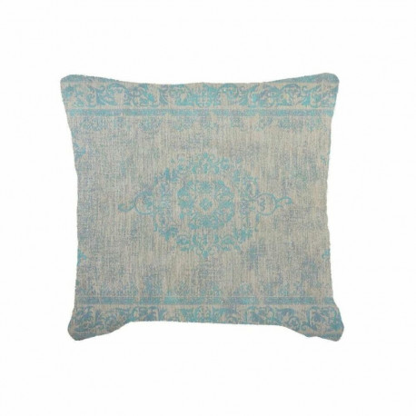 Cushion DKD Home Decor Turquoise Polyester (45 x 12 x 45 cm)