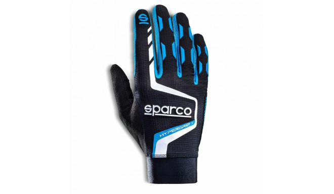 Перчатки Sparco Hipergrip+ Синий/Черный Размер 10