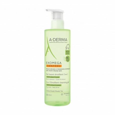 Päivituskreem näole A-Derma Exomega Control 500 ml