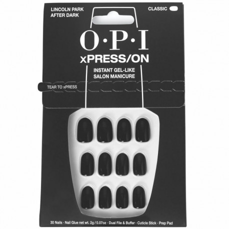 False nails Opi #Lincoln Park After Dark 30 Pieces
