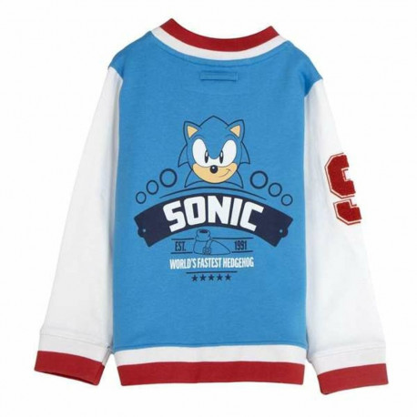 Children's Sports Jacket Sonic Blue - 5 Years