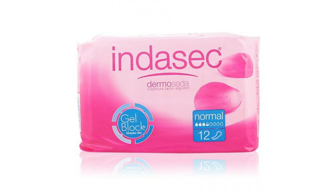 Incontinence Sanitary Pad Dermoseda Indasec Discreet (12 uds) 12 Units (Parapharmacy)