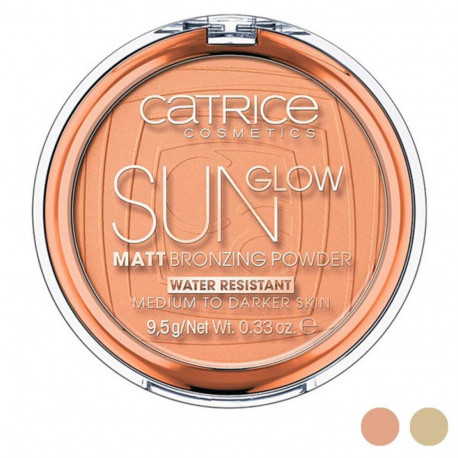 Bronzējošs Pulveris Sun Glow Matt Catrice (9,5 g) 9,5 g - 030-medium bronze 9,5 gr
