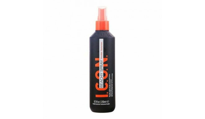 Elastīgas Fiksācijas Matu Laka Beachy I.c.o.n. ICONBeachySpray (250 ml) 250 ml